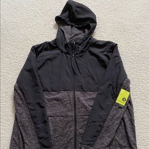 Unisex, zip front, hooded, Exersion jacket